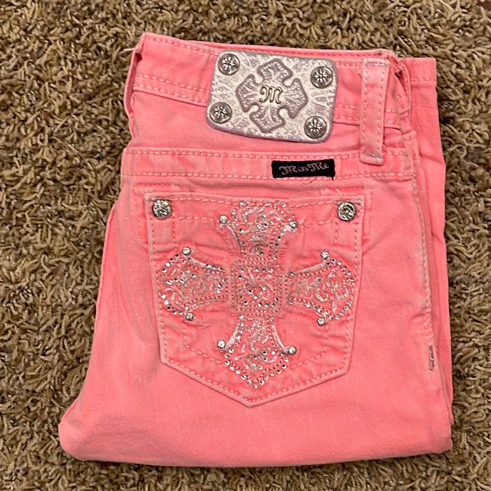 Miss Me Bermuda Shorts Girls Sz 14